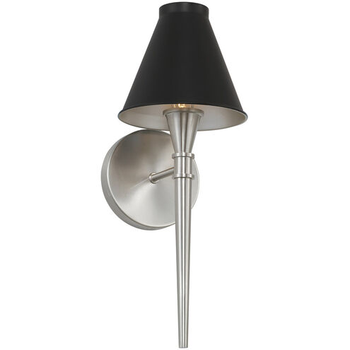 Benson 1 Light 6 inch Black Tie Sconce Wall Light