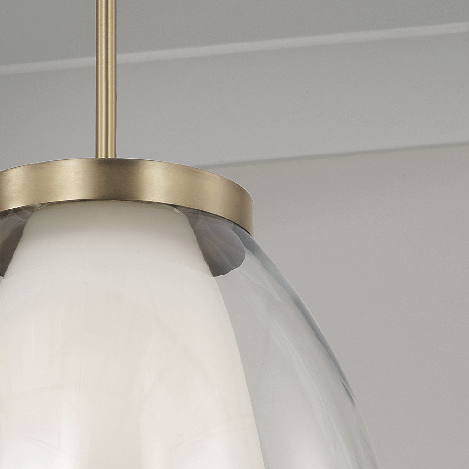 Joss 1 Light 13 inch Aged Brass Pendant Ceiling Light