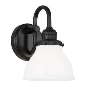 Baxter 1 Light 7 inch Matte Black Sconce Wall Light