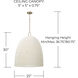Natalia 3 Light 25 inch Aged Brass Pendant Ceiling Light