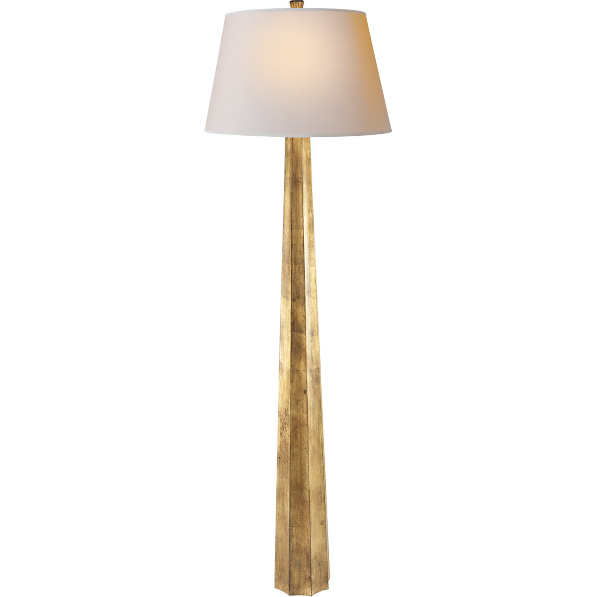 Chapman & Myers Fluted Spire 1 Light 19.00 inch Floor Lamp
