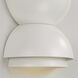 Jensen 2 Light 12 inch Matte White Sconce Wall Light