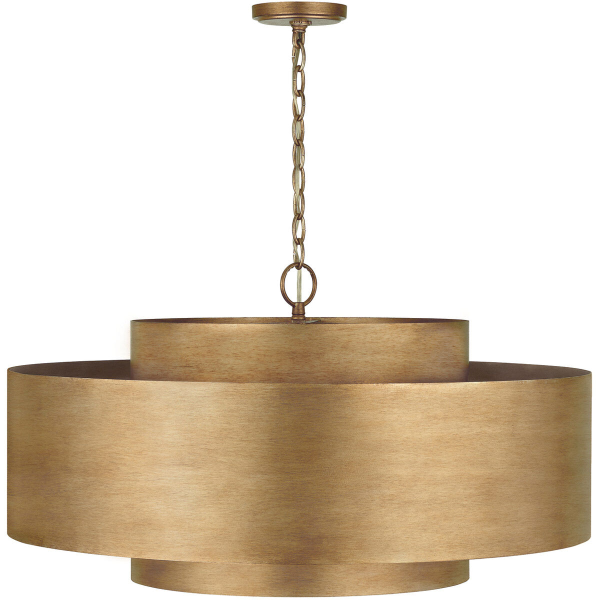Jude 9 Light 30 inch Mystic Luster Pendant Ceiling Light 