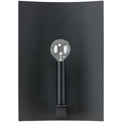 Pearson 1 Light 8 inch Black Iron ADA Sconce Wall Light