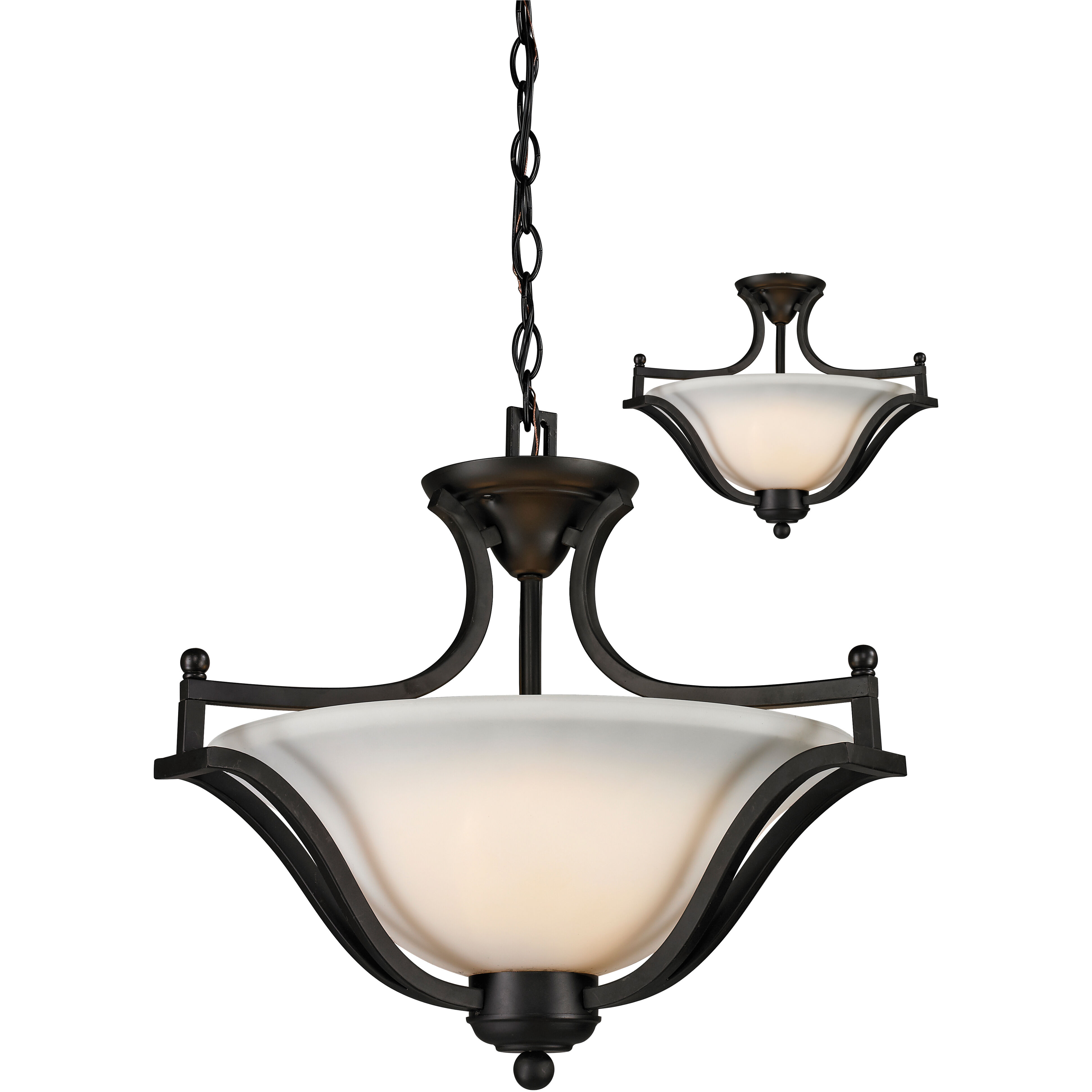 Lagoon 3 Light 19.50 inch Pendant