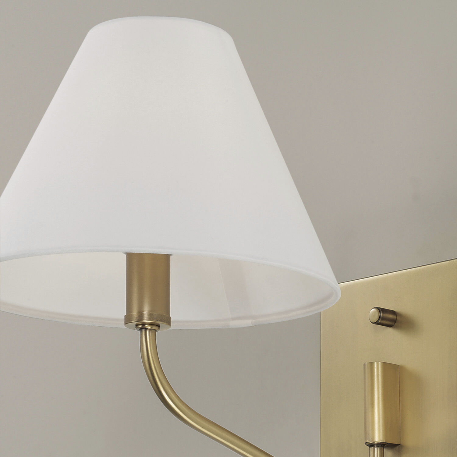 Chadwick Sconce Wall Light in Aged Brass