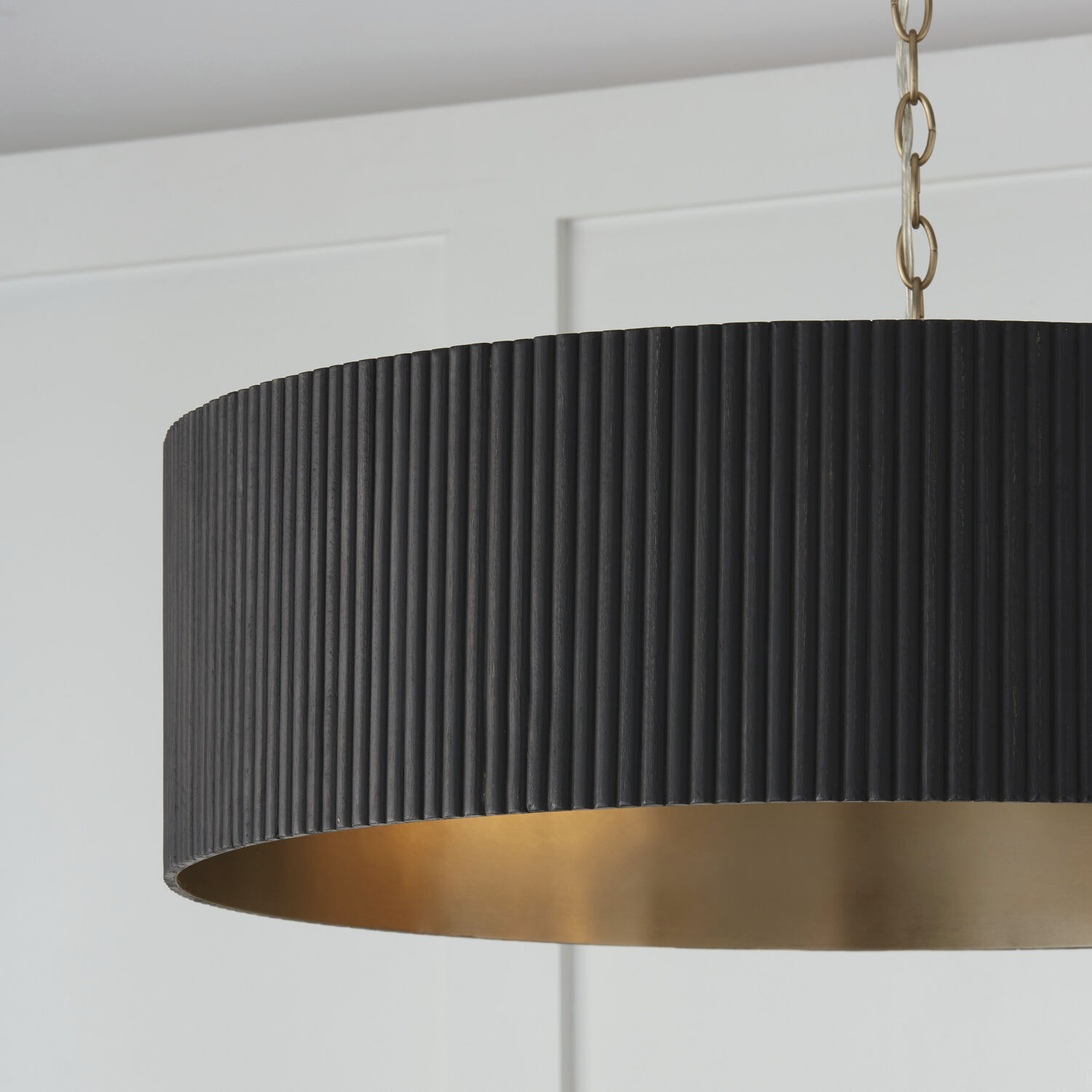 Capital Lighting 450741KR Donovan 4 Light 30.75 inch Black