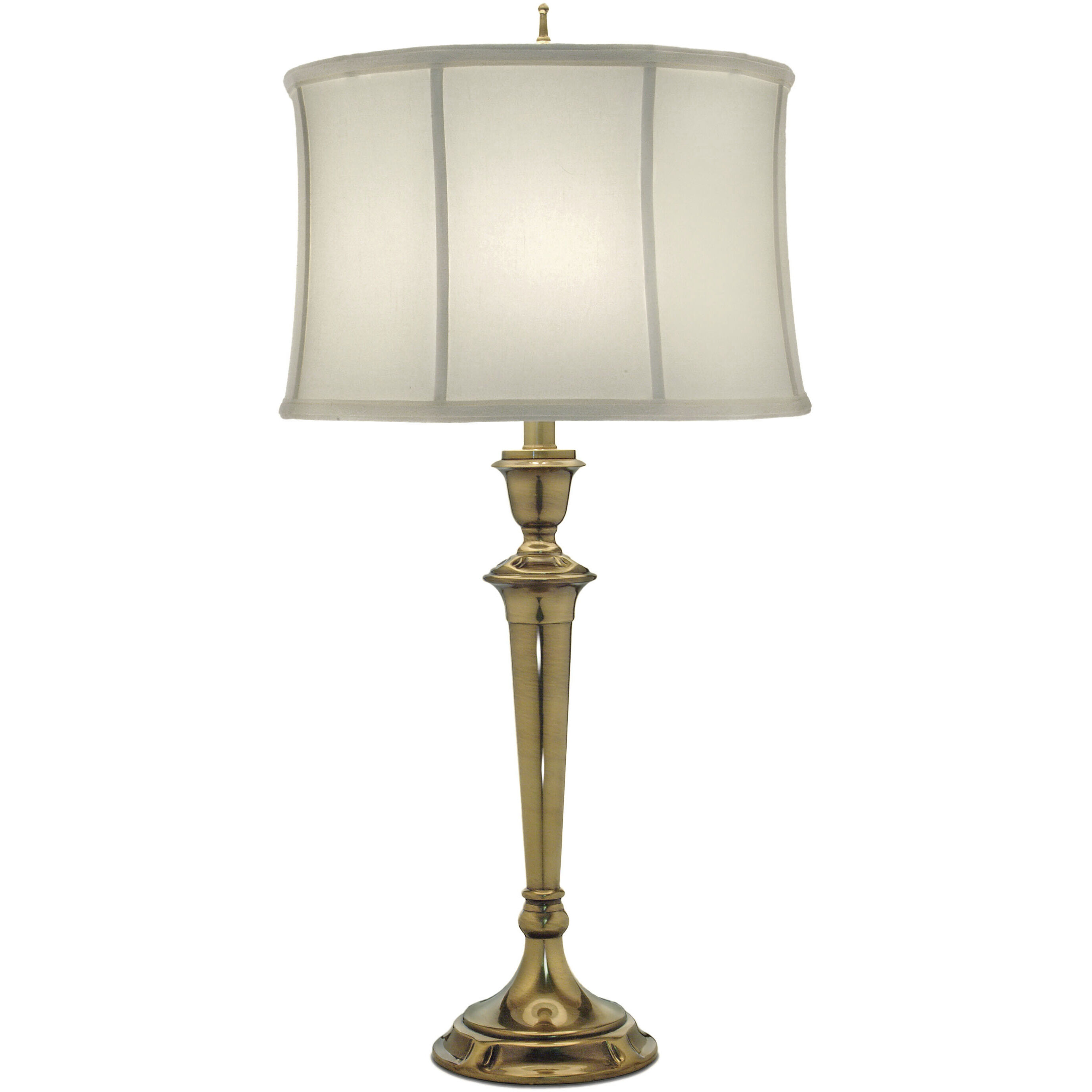 Ellie 31 inch 150 watt Burnished Brass Table Lamp Portable Light
