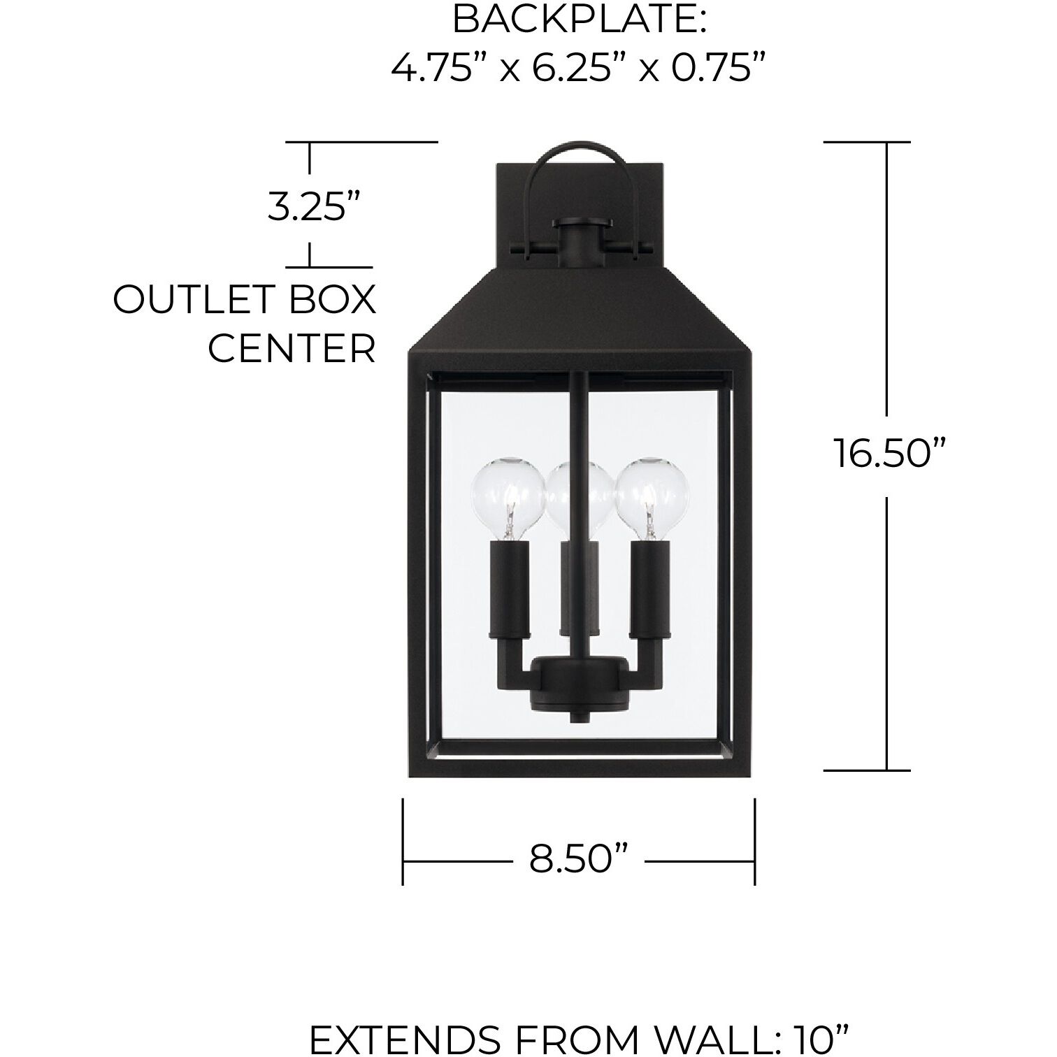 Nelson Outdoor Wall Lantern