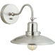 Dewitt 1 Light 10.25 inch Brushed Nickel Sconce Wall Light