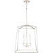 Thea 4 Light 16 inch Polished Nickel Foyer Ceiling Light