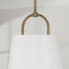 Brody 1 Light 16 inch Aged Brass Pendant Ceiling Light