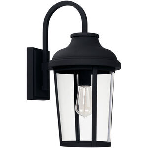 Dunbar 1 Light 18 inch Black Outdoor Wall Lantern