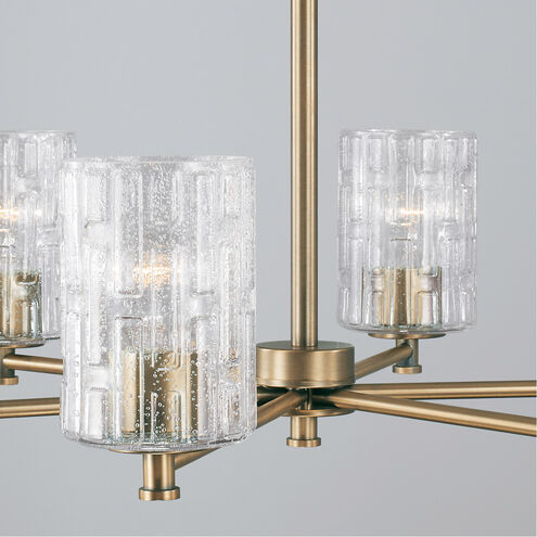 Emerson 6 Light 30 inch Aged Brass Chandelier Ceiling Light