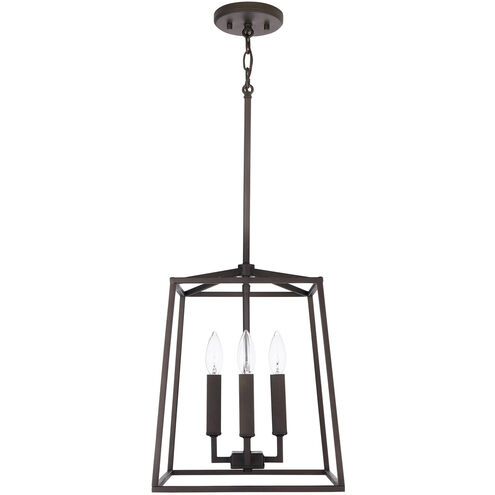 Capital Lighting Thea 4 Light 12 inch Oil Rubbed Bronze Foyer Ceiling Light 537641OR - Open Box