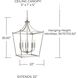 Stanton 8 Light 22 inch Brushed Nickel Foyer Ceiling Light