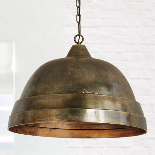 Sedona 1 Light 28 inch Oxidized Brass Pendant Ceiling Light 