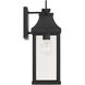 Bradford 1 Light 17 inch Black Outdoor Wall Lantern