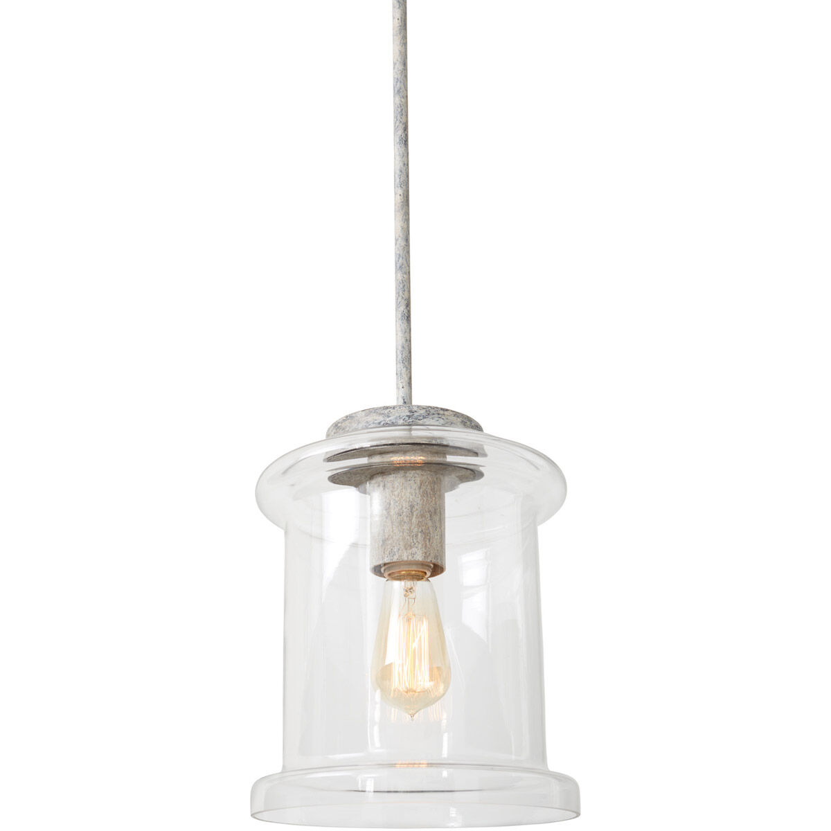 Kayla 1 Light 9 inch Mystic Sand Pendant Ceiling Light