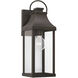 Bradford 1 Light 17 inch Oiled Bronze Outdoor Wall Lantern