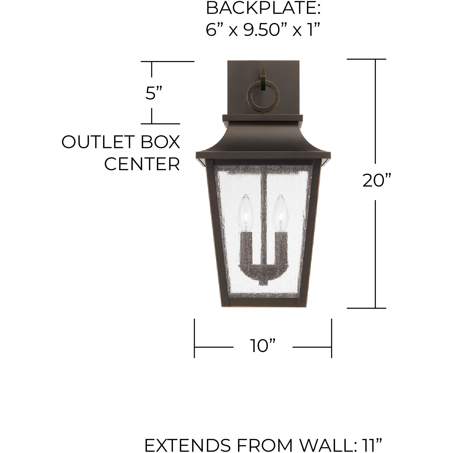 Chandler Outdoor Wall Lantern