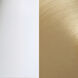Maeve 4 Light 18.5 inch Matte Brass and White Pendant Ceiling Light