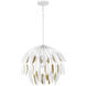 Margeaux 1 Light 20 inch Matte White Pendant Ceiling Light