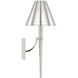 Holden 1 Light 8 inch Polished Nickel Sconce Wall Light
