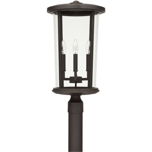 Capital Lighting Howell 4 Light 23 inch Oiled Bronze Outdoor Post Lantern 926743OZ - Open Box
