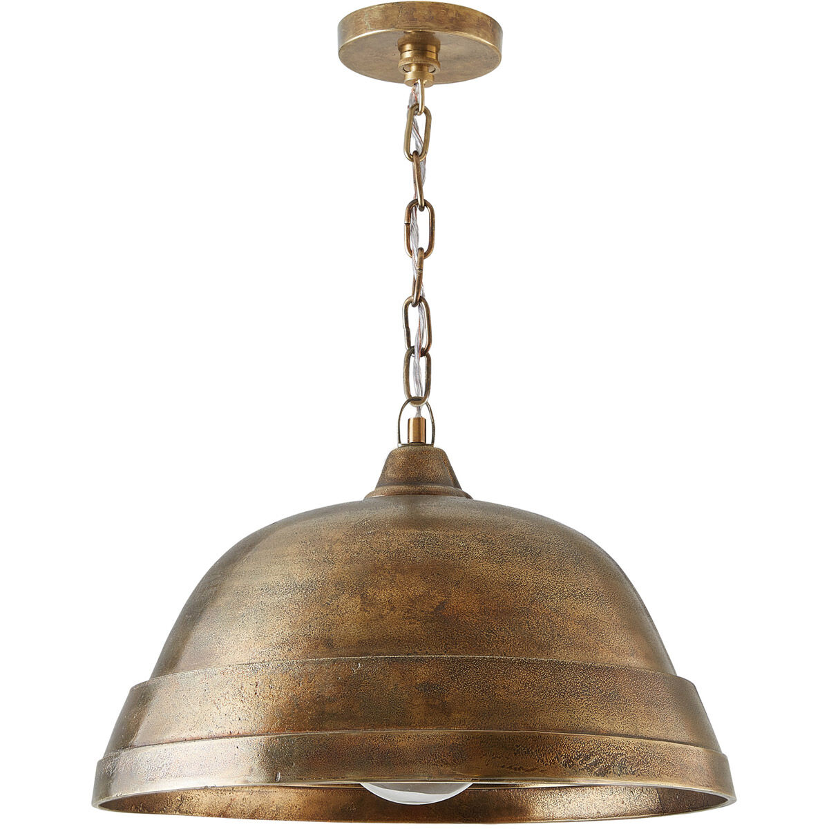 Sedona 1 Light 18 inch Oxidized Brass Pendant Ceiling Light
