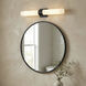 Sutton 2 Light 5 inch Matte Black Sconce Wall Light