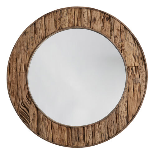 Mirror 34 X 34 inch Reclaimed Railroad Ties Wall Mirror