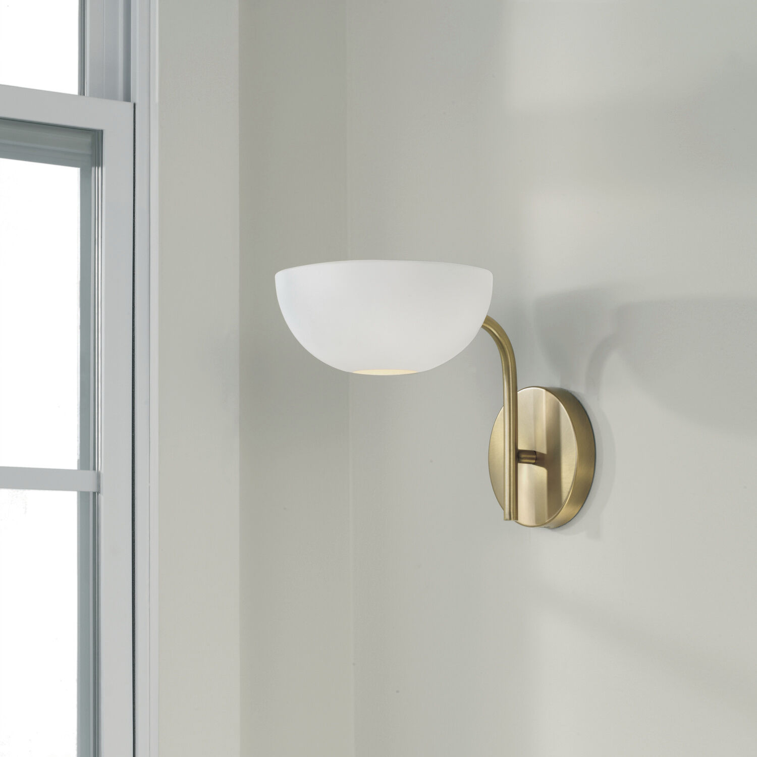 Reece 1 Light 7.25 inch Aged Brass Sconce Wall Light