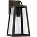 Leighton 1 Light 16 inch Oiled Bronze Outdoor Wall Lantern