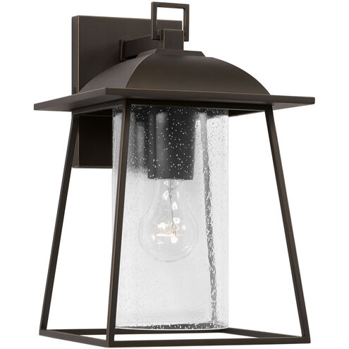 Durham Outdoor Wall Lantern in Oiled Bronze