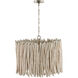 Cara 4 Light 25 inch Brushed Pewter Pendant Ceiling Light