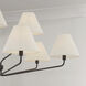 Chadwick 9 Light 45 inch Espresso Chandelier Ceiling Light