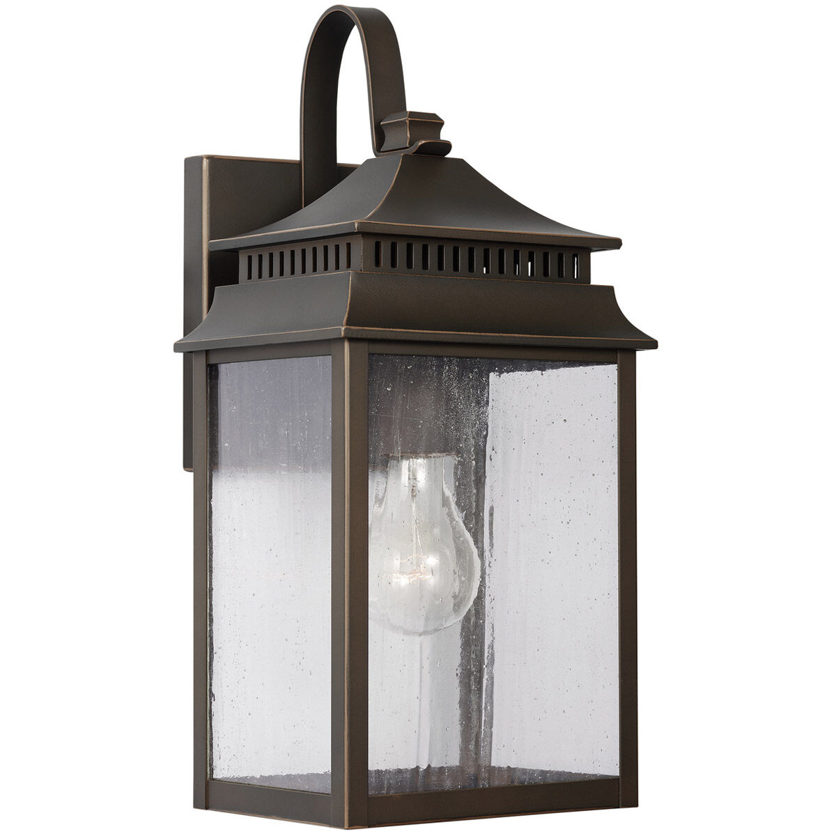 Sutter Creek 1 Light 15 inch Oiled Bronze Outdoor Wall Lantern