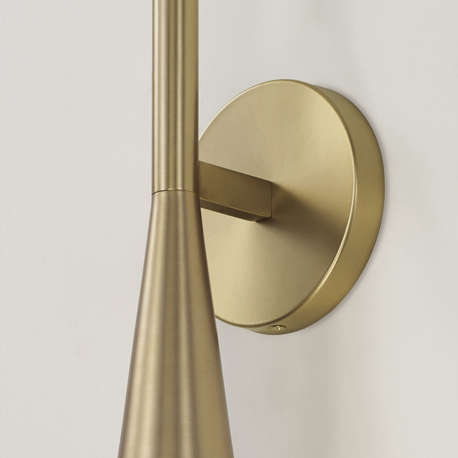 Levi 1 Light 5 inch Matte Brass Sconce Wall Light