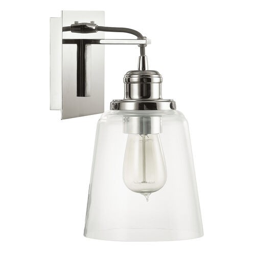 Fallon 1 Light 6 inch Polished Nickel Sconce Wall Light