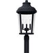 Dunbar 3 Light 25 inch Black Outdoor Post Lantern
