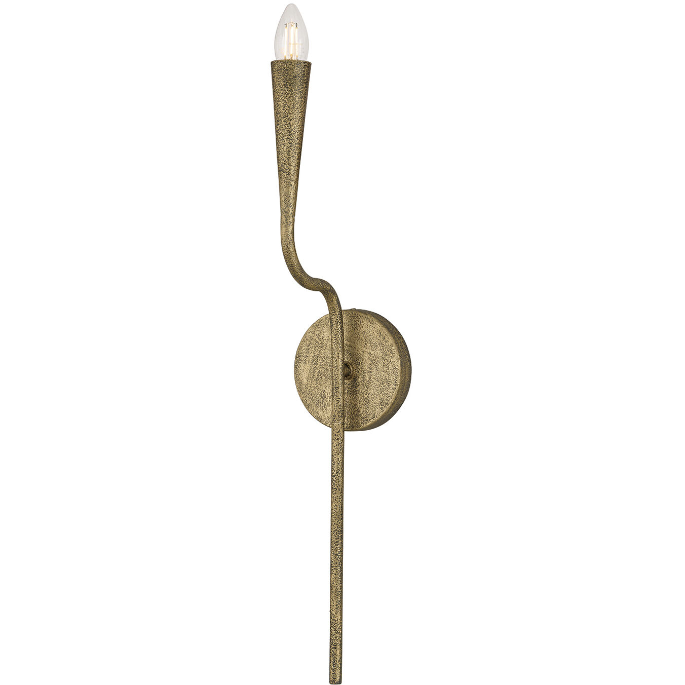 Savari 1 Light 5 inch Artisan Gold Sconce Wall Light