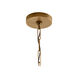Rabun 1 Light 12 inch Patinaed Brass Pendant Ceiling Light