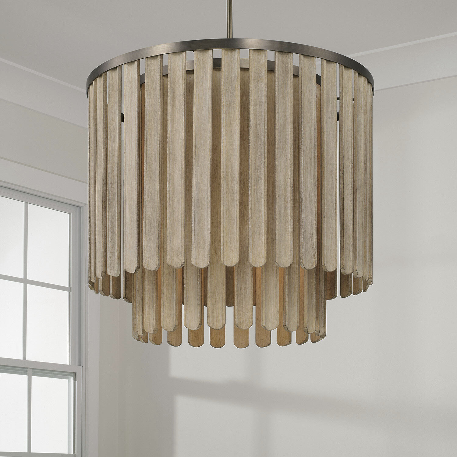 Jada 5 Light 24 inch Dark Brass Pendant Ceiling Light