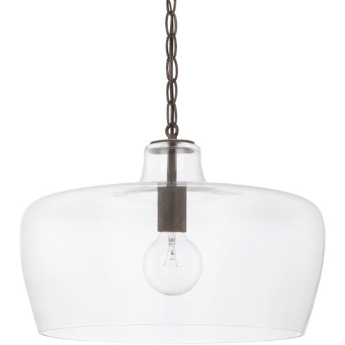 Davenport 1 Light 16 inch Nordic Grey Pendant Ceiling Light