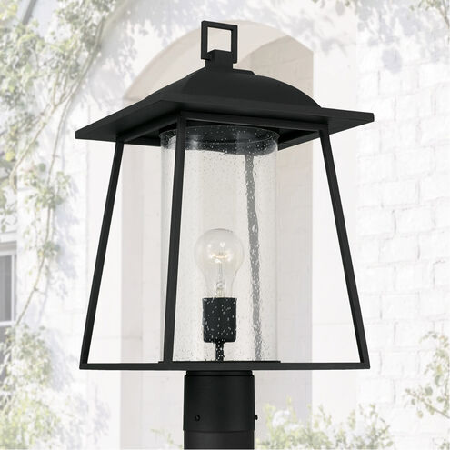 Durham 1 Light 19 inch Black Outdoor Post Lantern