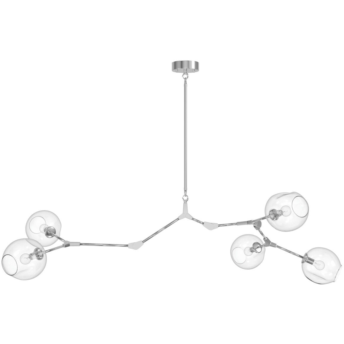 Fairfax Ave. 5 Light 34.00 inch Chandelier