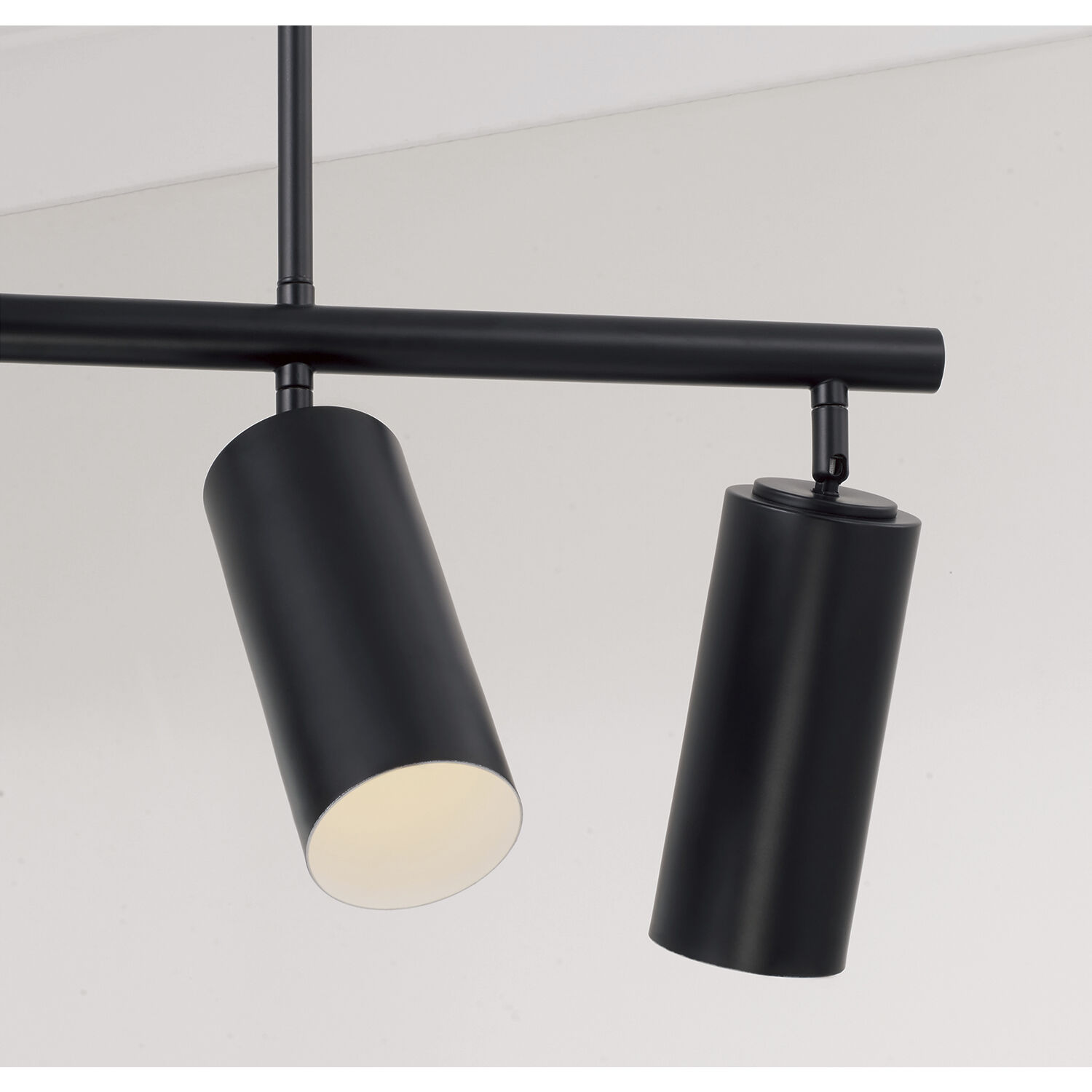 Robbie 5 Light 40 inch Matte Black Island Light Ceiling Light
