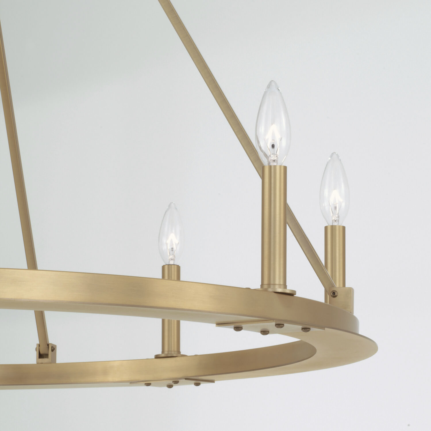 Pearson 8 light chandelier top
