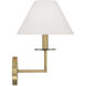 Gilda 1 Light 10 inch Aged Brass Sconce Wall Light